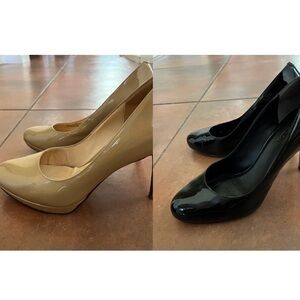 Lot of 2 Cole Haan Nike Air high heel pumps 6.5